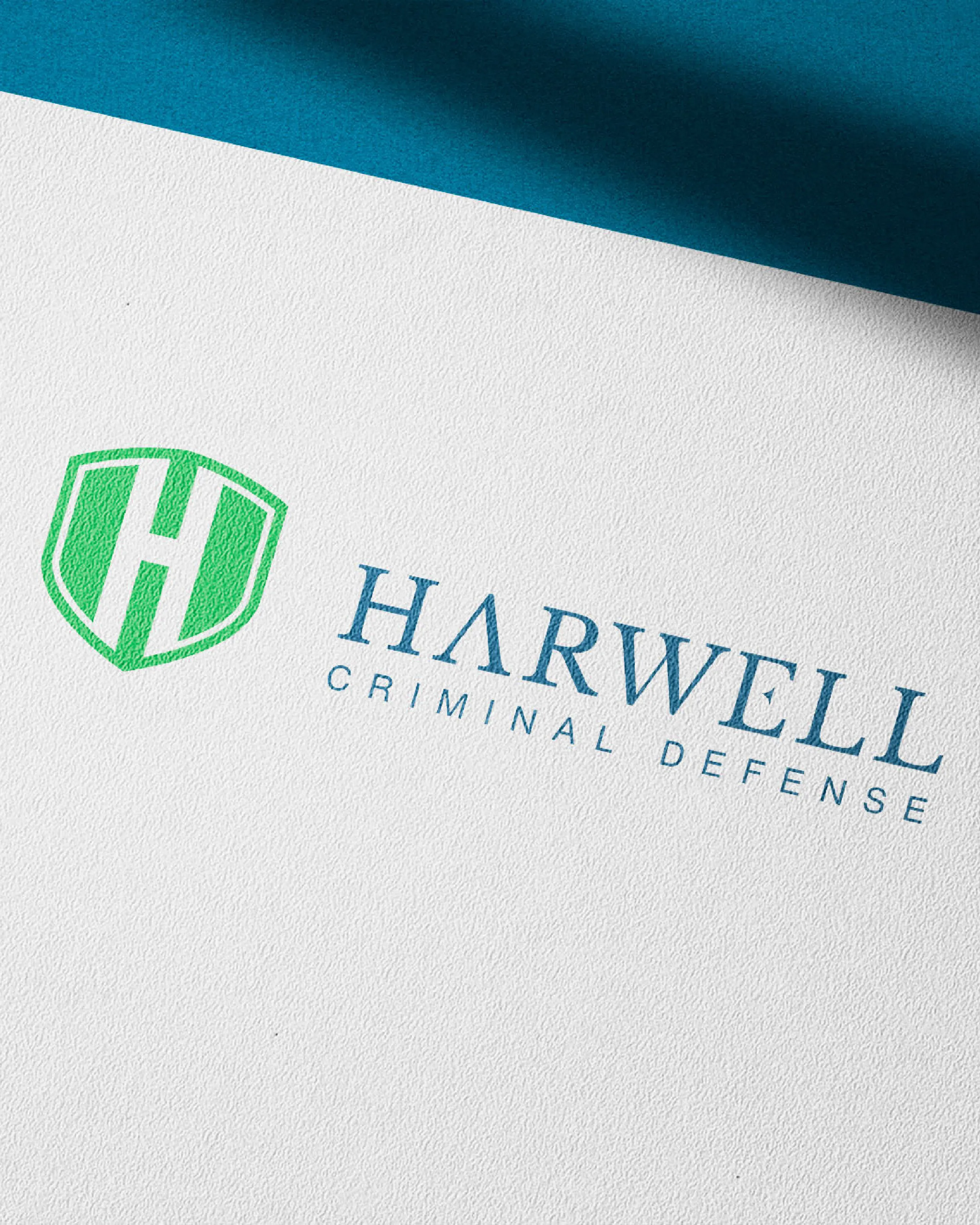 Harwell Criminal Defense brand identity 2